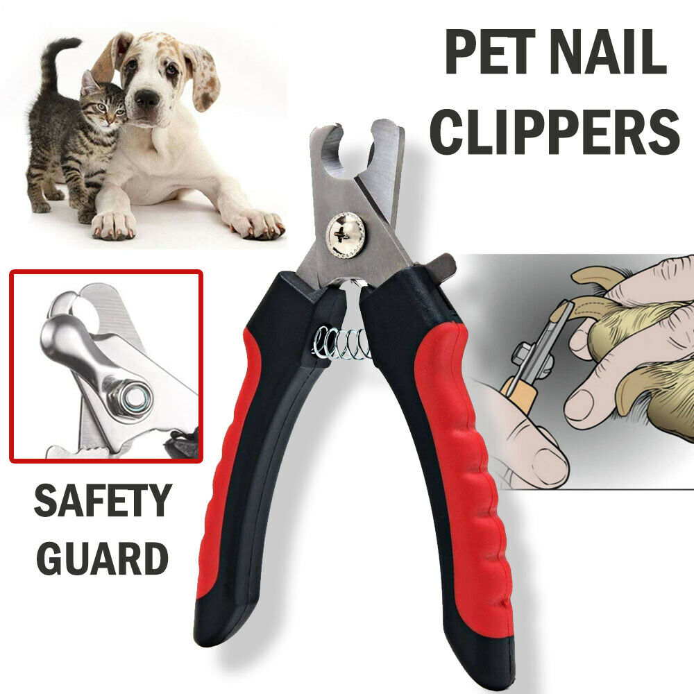 Dog nail clippers safety guard best sale